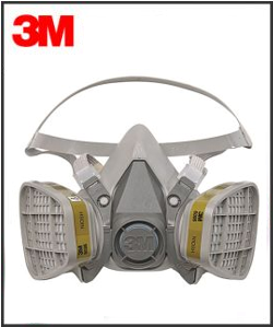 3M Respirator - 6000 SERIES w/Organic Vapor Cartridge