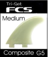 FCS Composite G5 Tri Fin Set