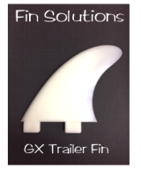 Fin Solutions GX Trailer w/FCS Twin Tab Base