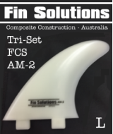 Fin Solutions Thruster Fin Set - AM-2 FCS Twin Tab Base
