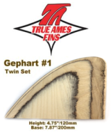 Glass On - True Ames Twin Fin Set Gephart 1 Wood